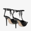 Afia Mesh 100 Zwarte Spazzolato en gerimpelde tule pumps Afia Mesh 100 Zwarte Spazzolato en gerimpelde tule pumps