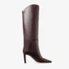 Alizze kniehoge laarzen 85 Deep Merlot glad leer Alizze kniehoge laarzen 85 Deep Merlot glad leer