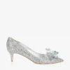 Allure pumps met puntige neus en kristallen versiering Allure pumps met puntige neus en kristallen versiering