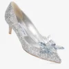 Allure pumps met puntige neus en kristallen versiering Allure pumps met puntige neus en kristallen versiering