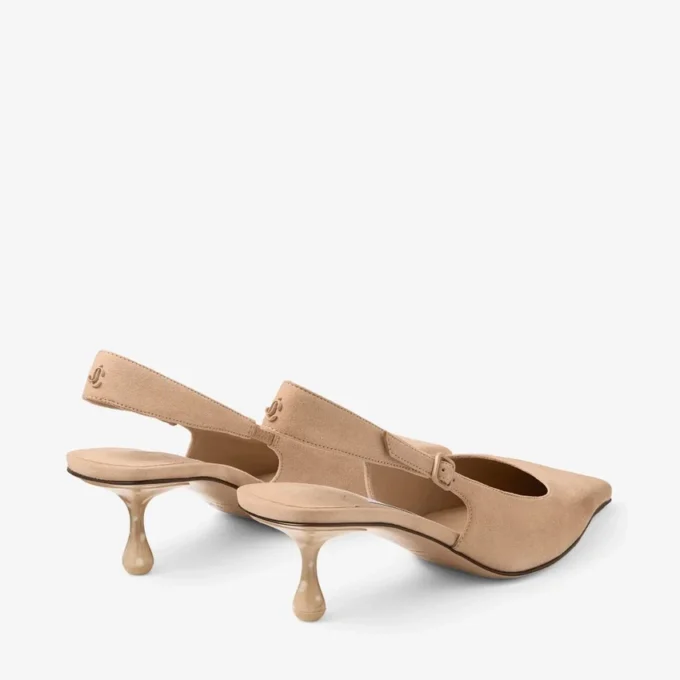 Amel 50 Chai suède slingbacks Amel 50 Chai suède slingbacks