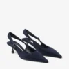 Amel 50 Marine suède slingbacks Amel 50 Marine suède slingbacks