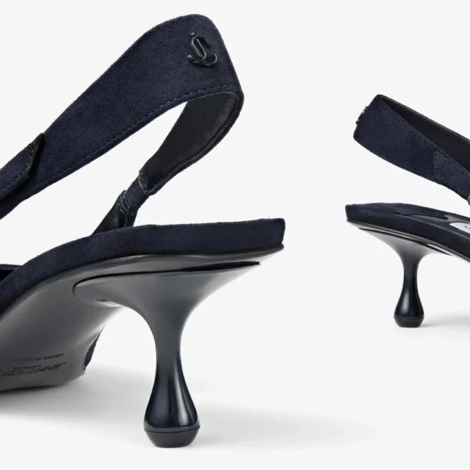 Amel 50 Marine suède slingbacks Amel 50 Marine suède slingbacks