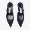 Amel 50 Marine suède slingbacks Amel 50 Marine suède slingbacks