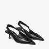 Amel 50 Zwarte Nappaleren Slingback Pumps Amel 50 Zwarte Nappaleren Slingback Pumps