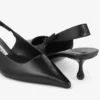 Amel 50 Zwarte Nappaleren Slingback Pumps Amel 50 Zwarte Nappaleren Slingback Pumps