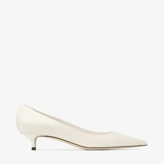 Amelia 35 Latte kalfsleren pumps