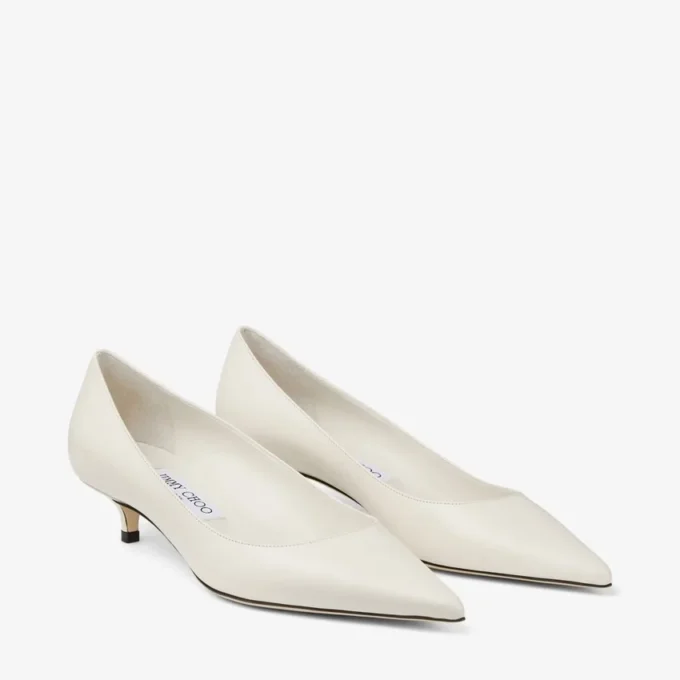 Amelia 35 Latte kalfsleren pumps Amelia 35 Latte kalfsleren pumps