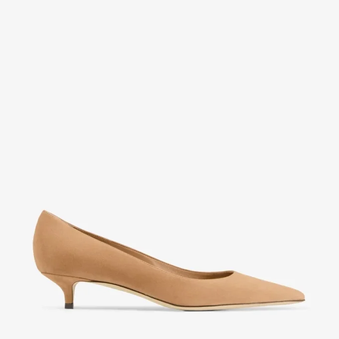 Amelia 35 Toffee suède pumps Amelia 35 Toffee suède pumps