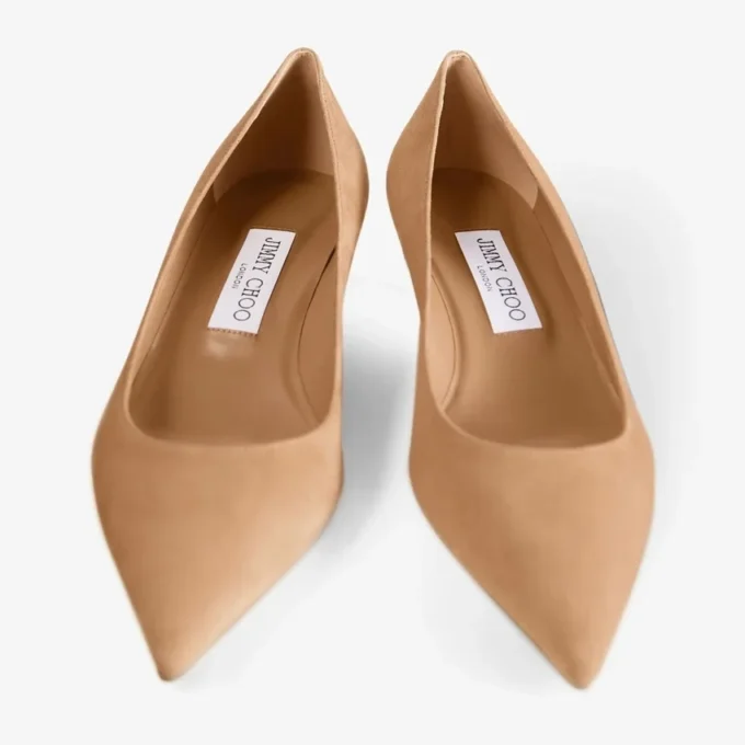 Amelia 35 Toffee suède pumps Amelia 35 Toffee suède pumps