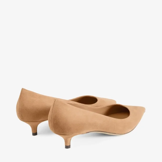 Amelia 35 Toffee suède pumps Amelia 35 Toffee suède pumps
