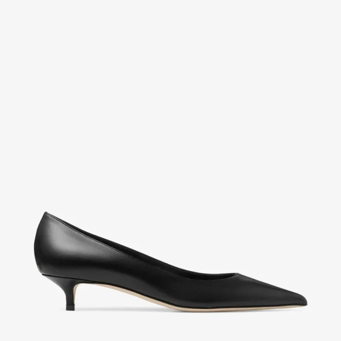 Amelia 35 zwarte pumps van kalfsleer Amelia 35 zwarte pumps van kalfsleer