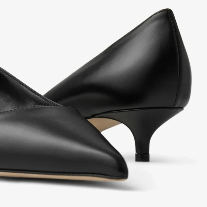 Amelia 35 zwarte pumps van kalfsleer Amelia 35 zwarte pumps van kalfsleer