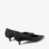 Amelia grafietkleurige suède pumps Amelia grafietkleurige suède pumps