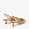 Amita 45 Toffee suède slingbacks Amita 45 Toffee suède slingbacks
