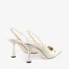 Amita 85 Latte lakleren slingbacks Amita 85 Latte lakleren slingbacks