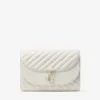 Avenue Curve Clutch Latte gewatteerde nappalederen clutch Avenue Curve Clutch Latte gewatteerde nappalederen clutch