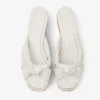 Avenue Wedge 50 Latte Nappalederen muiltjes met sleehak