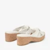 Avenue Wedge 50 Latte Nappalederen muiltjes met sleehak