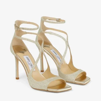 Azia 95 Platinum Ice Dusty Glitter sandalen