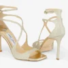 Azia 95 Platinum Ice Dusty Glitter sandalen