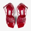 Azia 95 Ruby Red lakleren sandalen