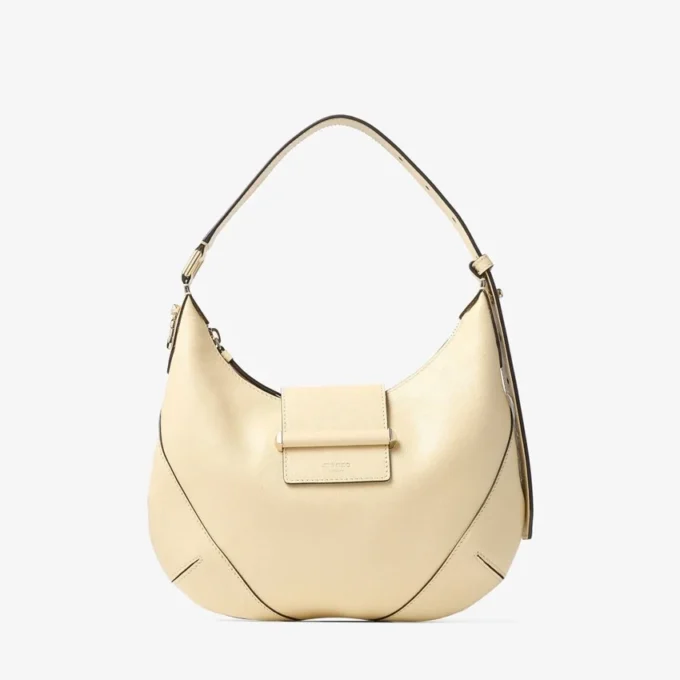 Bar Hobo Small Buttermilk Biker leren schoudertas