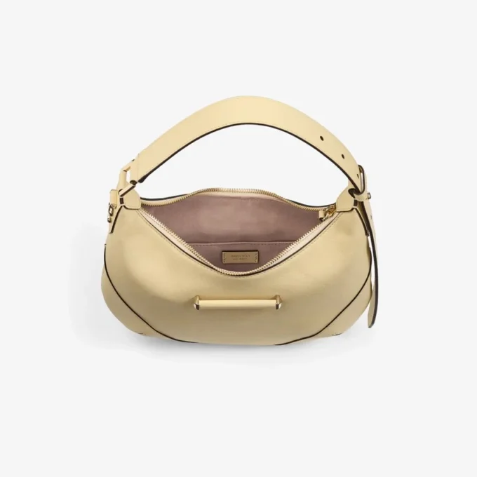 Bar Hobo Small Buttermilk Biker leren schoudertas