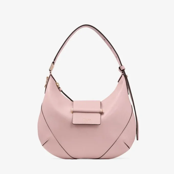 Bar Hobo Small Rose Biker leren schoudertas Bar Hobo Small Rose Biker leren schoudertas