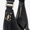 Bar Hobo Small Zwarte Biker-leren schoudertas Bar Hobo Small Zwarte Biker-leren schoudertas