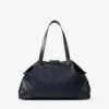 Bar Holdall Grote reistas van marien nylon met afwerking van glad kalfsleer