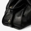 Bar Holdall Grote zwarte Biker leren reistas Bar Holdall Grote zwarte Biker leren reistas