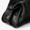 Bar Holdall Medium Zwarte Biker-leren reistas Bar Holdall Medium Zwarte Biker-leren reistas