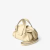 Bar Holdall Small Buttermilk Biker Leather Holdall Bag Bar Holdall Small Buttermilk Biker Leather Holdall Bag