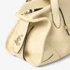 Bar Holdall Small Buttermilk Biker Leather Holdall Bag Bar Holdall Small Buttermilk Biker Leather Holdall Bag