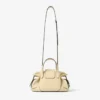 Bar Holdall Small Buttermilk Biker Leather Holdall Bag Bar Holdall Small Buttermilk Biker Leather Holdall Bag