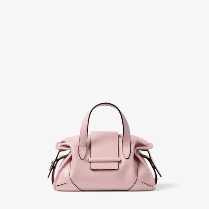 Bar Holdall Small Rose Biker leren reistas Bar Holdall Small Rose Biker leren reistas