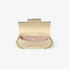 Bar-portemonnee met ketting Buttermilk-schoudertas van bikerleer Bar-portemonnee met ketting Buttermilk-schoudertas van bikerleer