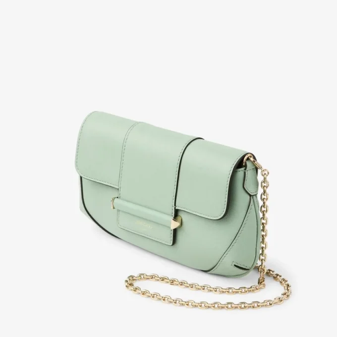 Bar-portemonnee met ketting Verde Biker-leren portemonnee met ketting Bar-portemonnee met ketting Verde Biker-leren portemonnee met ketting