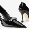 Belinda Pump 90 Zwarte lakleren pumps