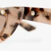 Beth roze Havana cat-eye zonnebril Beth roze Havana cat-eye zonnebril