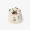 Bon Bon natuurlijke bucket bag met metalen handvat
