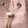 Bon Bon Rose-tas van struisvogelleer Bon Bon Rose-tas van struisvogelleer