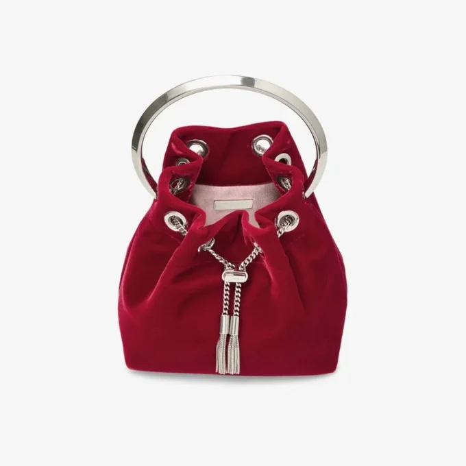 Bon Bon Ruby Red Velvet Bag Bon Bon Ruby Red Velvet Bag
