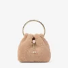 Bon Bon Toffee-bucketbag met metalen handvat