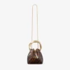 Bon Bon transparante schildpadkleurige bucket bag met gebeeldhouwd handvat Bon Bon transparante schildpadkleurige bucket bag met gebeeldhouwd handvat