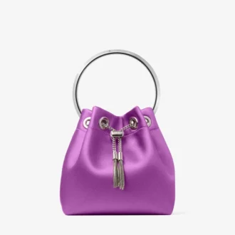 bon bon violet orchid satijnen handtas met metalen armband 1 330x330 - Bon Bon Violet Orchid satijnen handtas met metalen armband