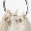 Bon Bon witte kristallen mesh handtas