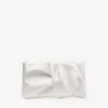 Bonny Clutch Ivoor Satijnen Clutch