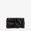 Bonny Clutch Zwarte satijnen clutch